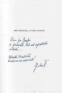 Červenka, Jiří – Uvidět Znojmo (podpis)