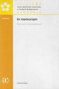 168530. Nagy, Ladislav – In memoriam : dějiny a paměť v současné britské próze