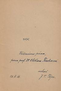 Bernanos, Georges – Noc (podpis) 