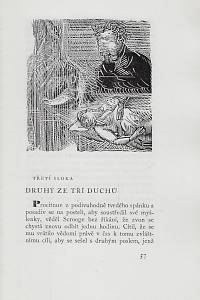 Dickens, Charles – Vánoční koleda prózou / Charles Dickens ; přeložil Timotheus Vodička ; sedmi dřevoryty doprovodil Josef Váchal