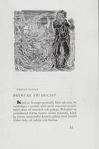 Dickens, Charles – Vánoční koleda prózou / Charles Dickens ; přeložil Timotheus Vodička ; sedmi dřevoryty doprovodil Josef Váchal