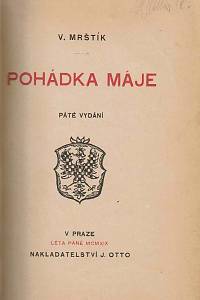 Mrštík, Vilém – Pohádka máje