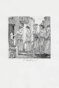 216420. Odehnal, Antonín – Ex libris František Vaníček