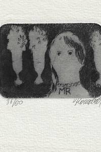 216426. Komárek, Vladimír – [Ex libris] MR [= Marie Rumlarová]
