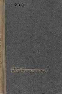 Letocha, Václav František – Václava Fr. Letochy Památky města Brodu Uherského