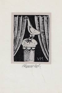 216470. Komárek, Vladimír – [Ex libris] V.M.