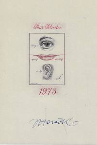 216483. Herčík, Josef – Pour Féliciter 1973