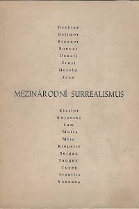 169430. Mezinárodní surrealismus : sborník textů