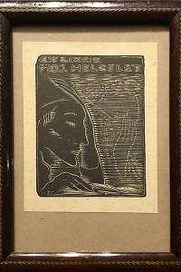 216485. Váchal, Josef – Ex libris Moj. Helcelet