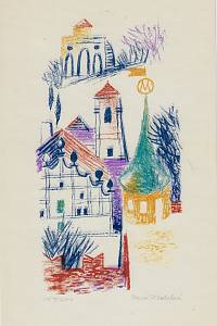 216501. Hlobilová, Dana – barevná litografie