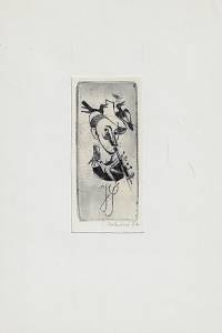 216505. Tockstein, Jindřich – [Ex libris] JŠ