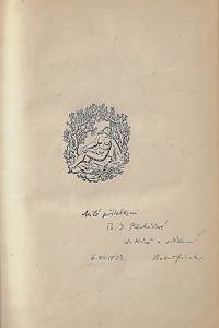 Fischer, Otokar – Heine (podpis)