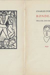 78673. Orléans, Charles d’ – Rondeaux / Charles d’Orléans ; přeložil Zdeněk Kalista ; vyzdobil vignetou v titulu Václav Mašek