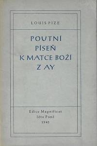 80647. Pize, Louis – Poutní píseň k matce Boží z Ay
