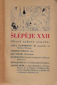 142019. Šlépěje XXII. (1937)