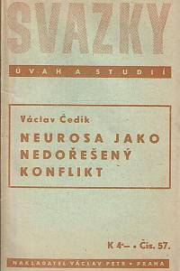 169170. Čedík, Václav – Neurosa jako nedořešený konflikt
