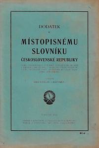 Chromec, Břetislav – Místopisný slovník Československé republiky
