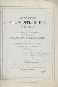Harlas, František Xaver / Janovický, Jaroslav Vladimír / Navrátil, Ivo – Antonín Růžička : album reprodukcí 33 jeho prací (podpis)