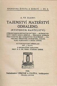Glahn, Alan Frank – Tajemství mateřství odhaleno : (mysterium manželství)