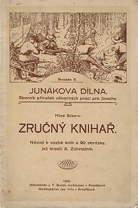 169211. Sýkora, Miloš – Zručný knihař : návod k vazbě knih