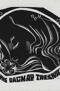 208624. Grmelová, Anna – Ex libris Dagmar Třešňáková