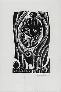 208648. Grmelová, Anna – Ex libris Vendy * Pavla