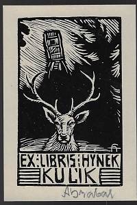 216543. Hrabal, Arnošt – Ex libris Hynek Kulík