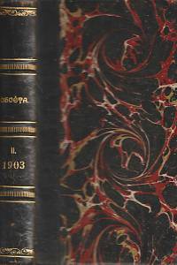 51065. Osvěta, Listy pro rozhled v umění, vědě a politice, ročník XXXIII. Díl 1-2 (1903)