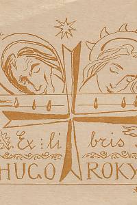 216549. Hrabal, Arnošt – Ex libris Dr. Hugo Rokyta