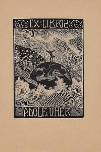 216551. Hrabal, Arnošt – Ex libris Adolf Uher