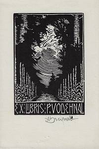 216552. Hrabal, Arnošt – Ex libris P. Vodehnal
