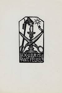 216554. Hrabal, Arnošt – Ex libris Ant. Felkel