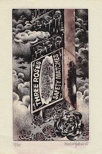 216578. Gottvald, Vladimír – Three roses safety matches
