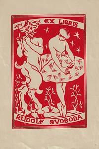 216591. Stejskal, Rudolf – Ex libris Rudolf Svoboda