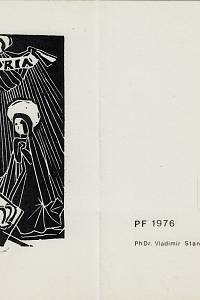 Jandová, Ludmila – Gloria : PF 1976 PhDr. Vladimír Staněk s rodinou
