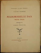56183. Farrére, Claude – Mademoiselle Dax, Jeune Fille