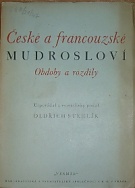 56603. Stehlík, Oldřich – České a francouzské mudrosloví, Obdoby a rozdíly