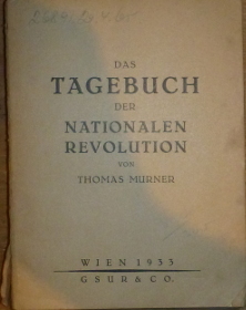 Murner, Thomas – Das Tagebuch der nationalen Revolution