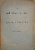 64693. Das Arbeitsverhältnis im Jenaer Zeisswerk