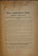 67332. Wienin sosialistikonserenssin päätökset. Säännöt ja päätöslaufeet.
