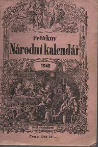 90139. Vachek, Emil (red.) – Pečírkův Národní kalendář, Ročník 91 (1948)