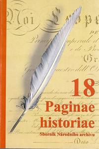 84104. Paginae historiae, Sborník Národního archivu 18 (2010)