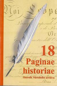 84104. Paginae historiae : sborník Národního archivu 18 (2010)