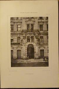 Facaden und Details moderner Wiener Bauten (Renaissance und Barock).