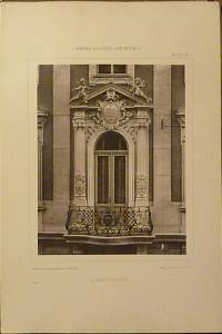 Facaden und Details moderner Wiener Bauten (Renaissance und Barock).