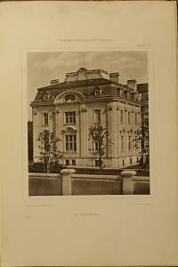 Facaden und Details moderner Wiener Bauten (Renaissance und Barock).