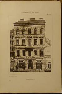 Facaden und Details moderner Wiener Bauten (Renaissance und Barock).