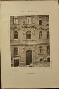 Facaden und Details moderner Wiener Bauten (Renaissance und Barock).