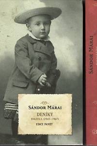 86043. Márai, Sándor – Deníky