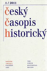 87538. Český časopis historický, Ročník CIX., číslo 1 (2011)